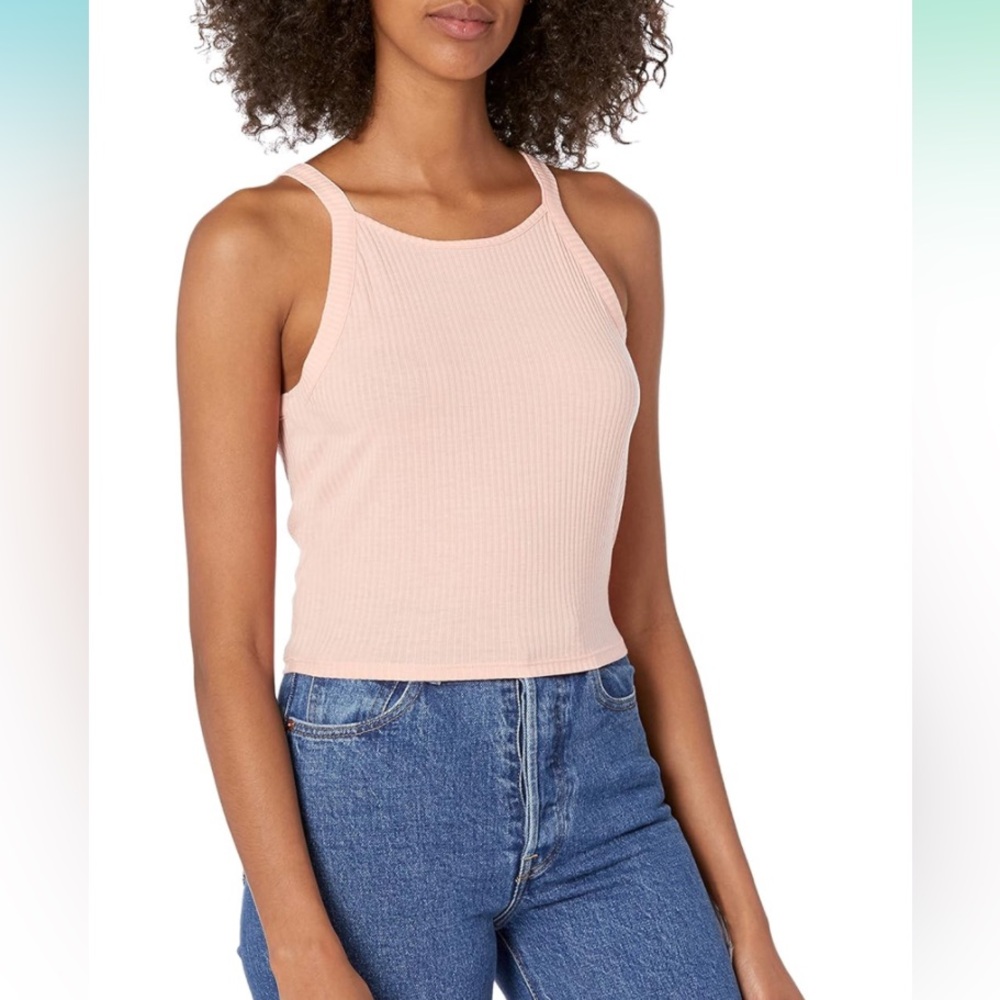 NWT BCBG Generation Women's Coral Ribbed Tank Top